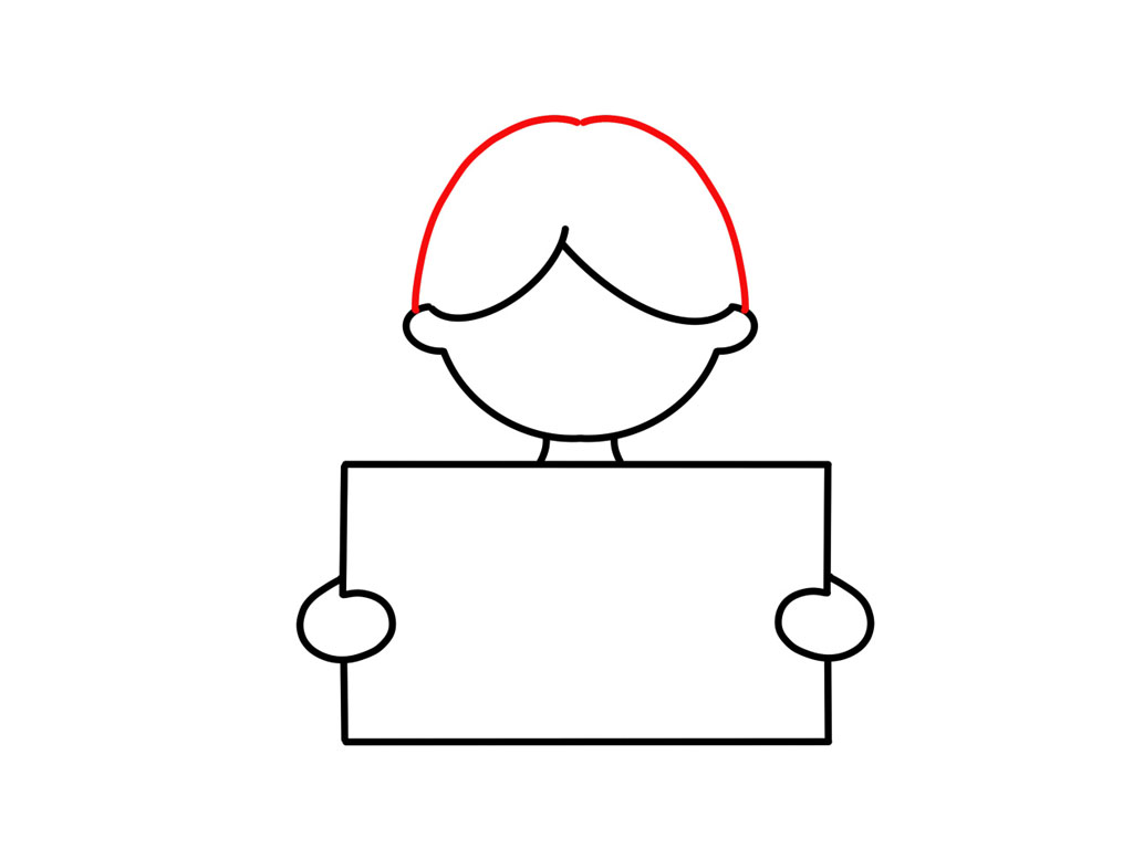 老师辛苦了教师节简笔画素材-图6