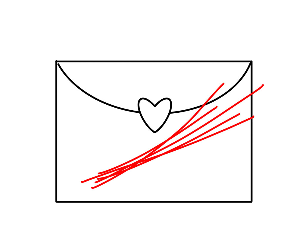 教师节贺卡简笔画画法步骤-图4