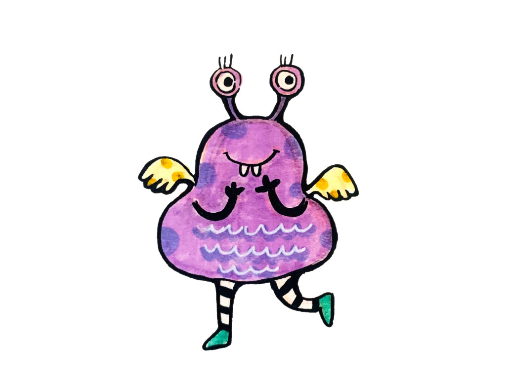 一组可爱小怪兽图片-图3