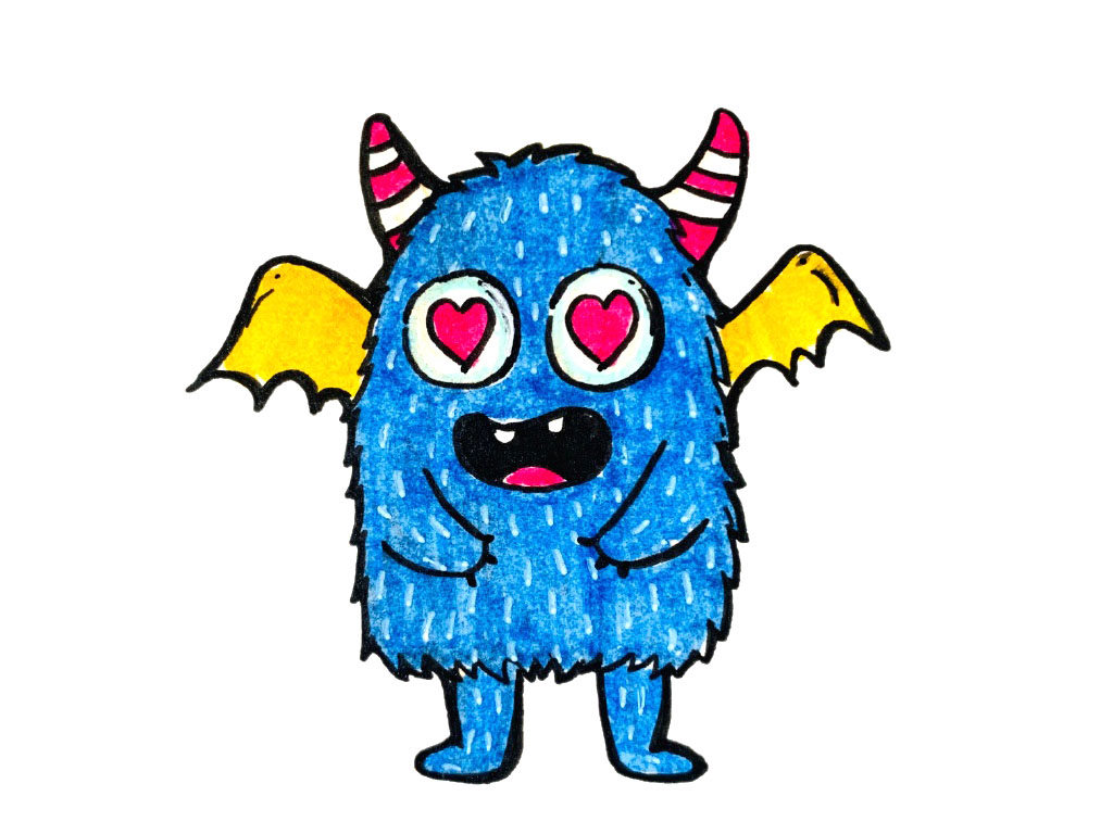 一组可爱小怪兽图片-图9