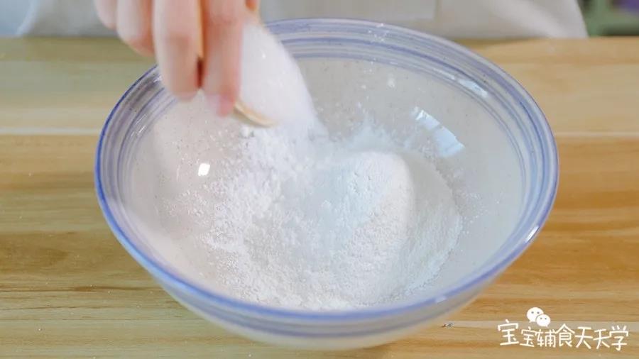 大米粉和玉米淀粉混合