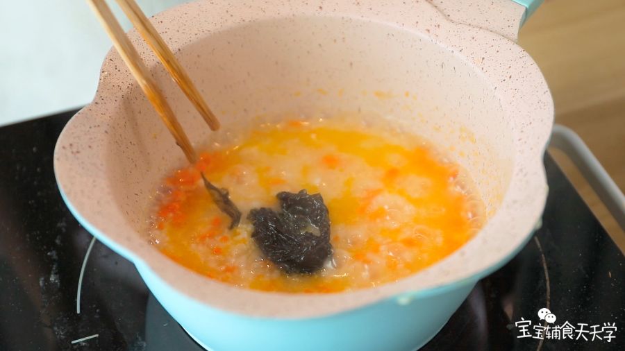 放入粥里