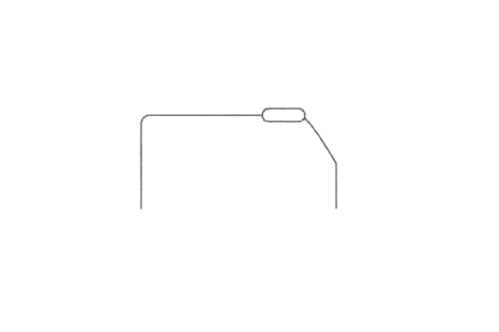 简单的救护车简笔画画法步骤-图1