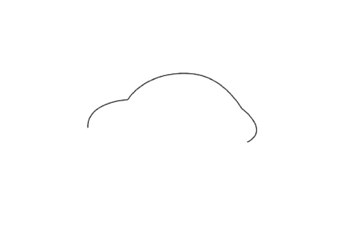 甲壳虫小汽车简笔画画法步骤-图1