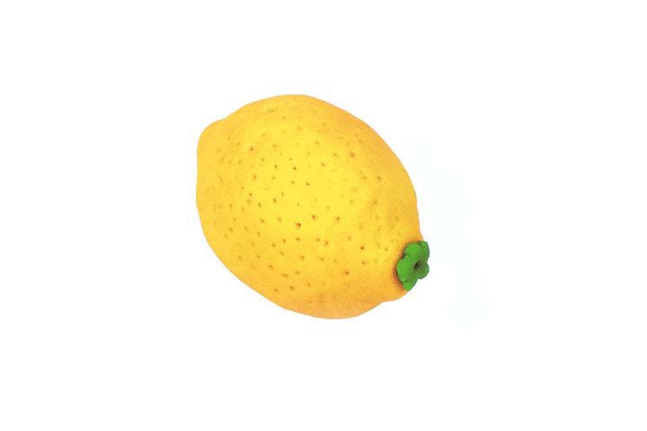 柠檬粘土手工教程