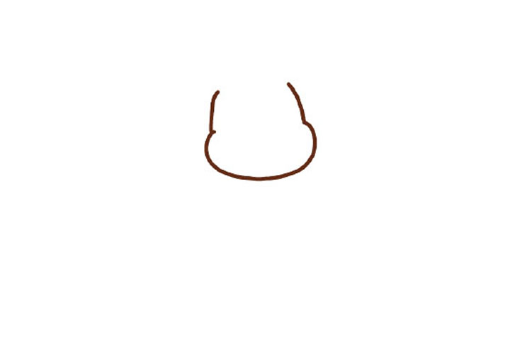 乐队小猴子简笔画画法步骤-图1