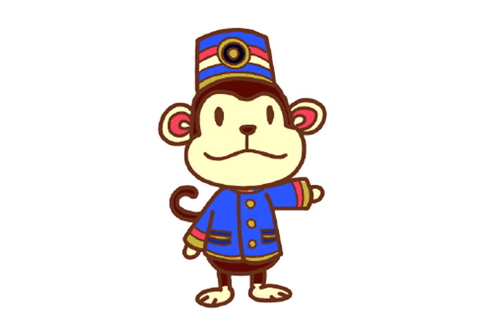 乐队小猴子简笔画画法步骤