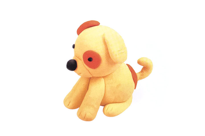 步骤7：把头部固定在身体上。