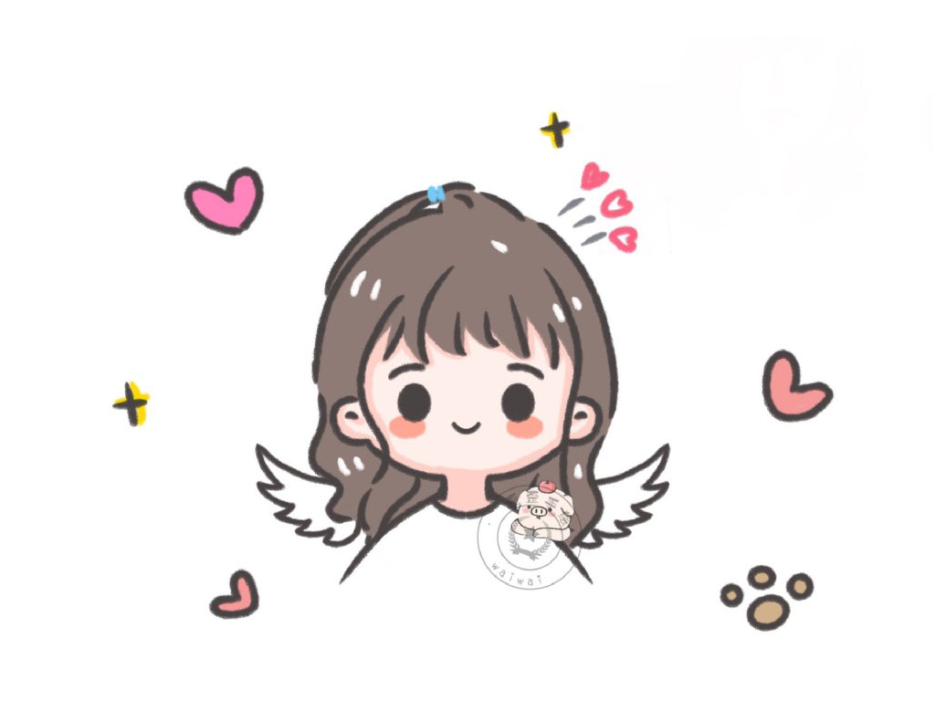 可爱小女生头像简笔画图片-图3