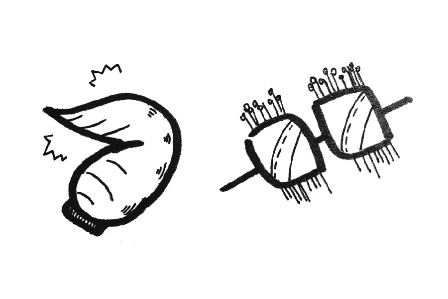 快乐肥宅餐简笔画-图1