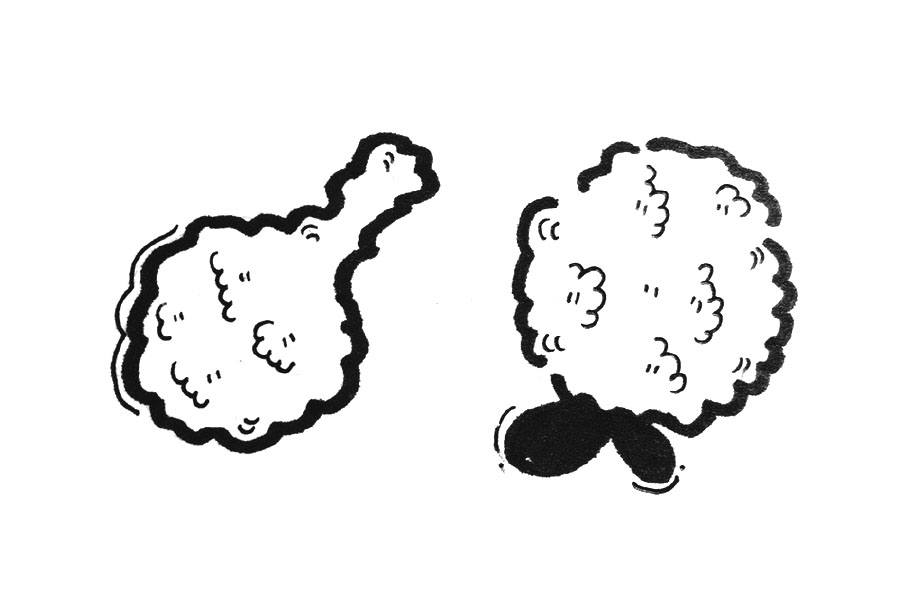 快乐肥宅餐简笔画-图2