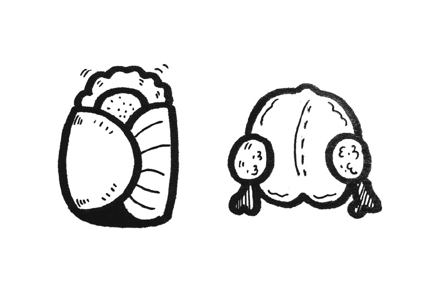 快乐肥宅餐简笔画-图3