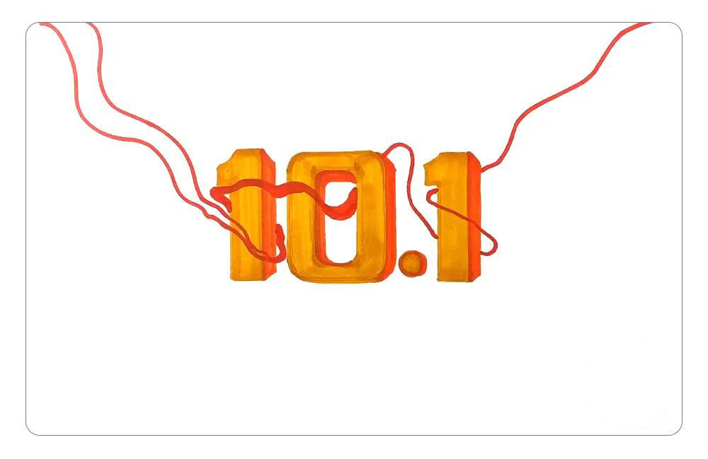 步骤3：红飘带代表了庆典的仪式性，能营造热烈、喜庆的氛围，我们使用红色马克笔，先勾画出飘带的动态