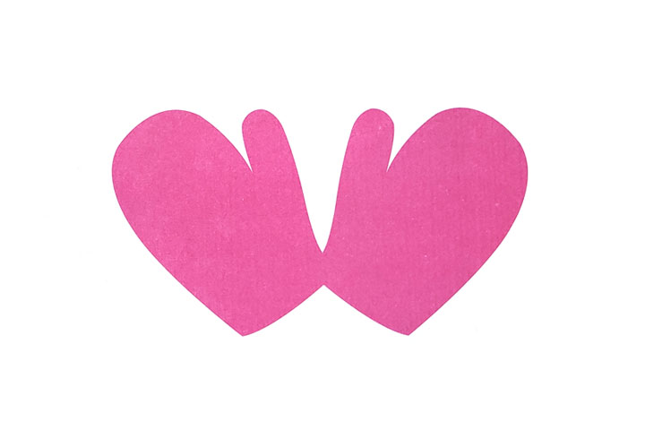 超级简单的手套剪纸教程