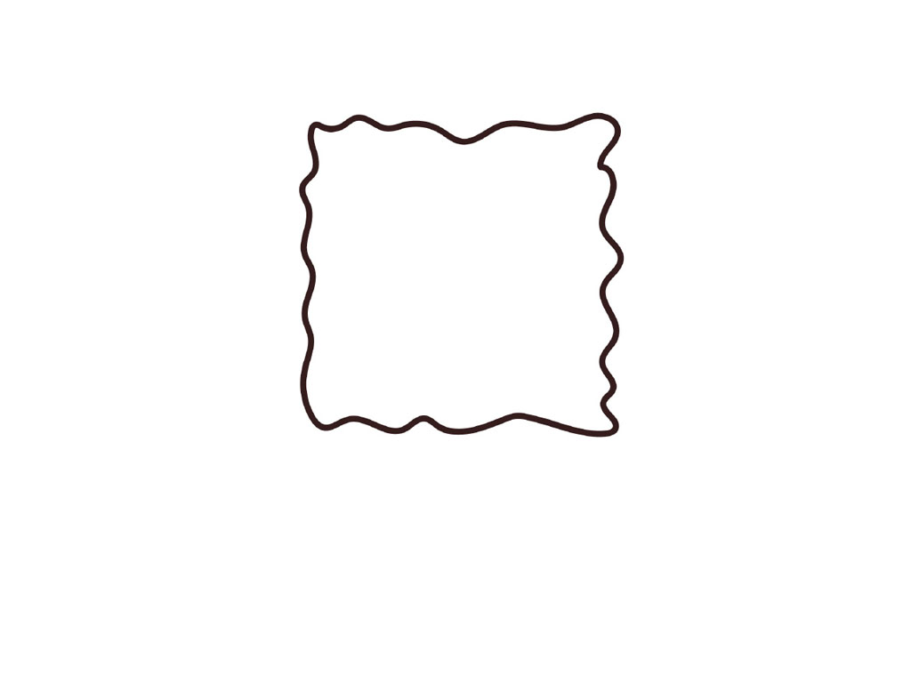 海绵宝宝简笔画画法图解-图1