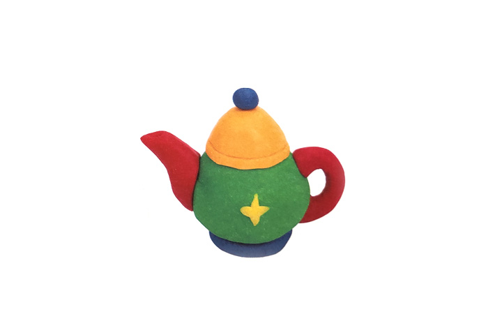 教你用粘土做茶壶