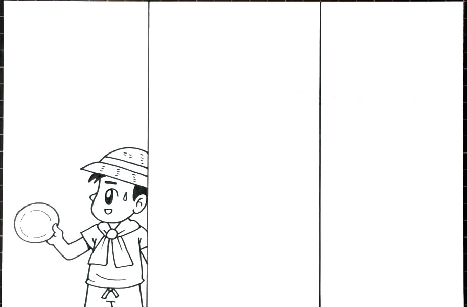 文明用餐光盘行动手抄报怎么画-图2