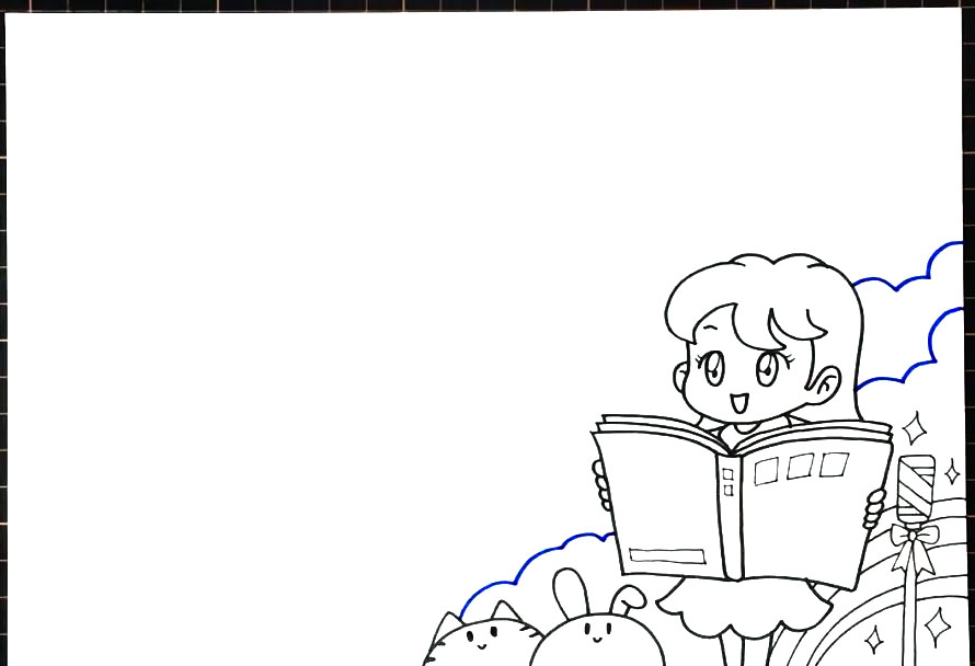 2020年推广普通话手抄报绘制教程-图2