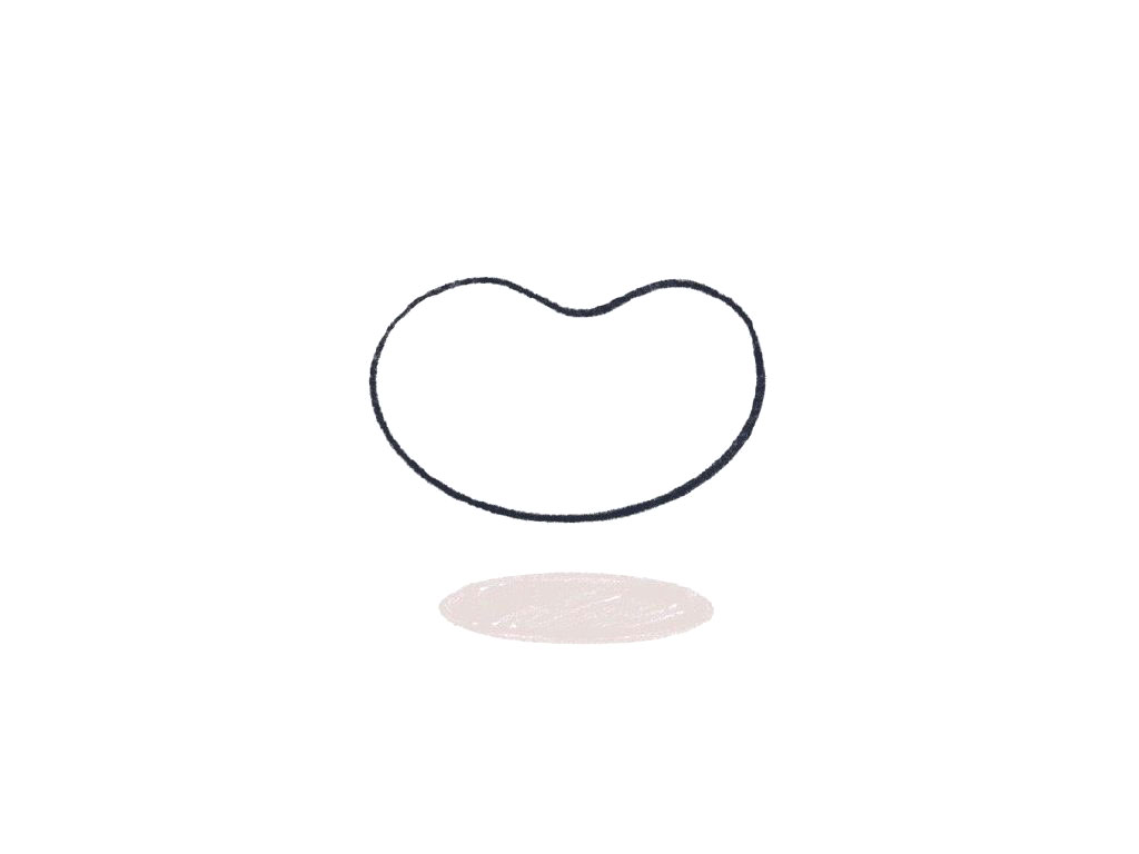 简单可爱的玉兔简笔画画法步骤-图1