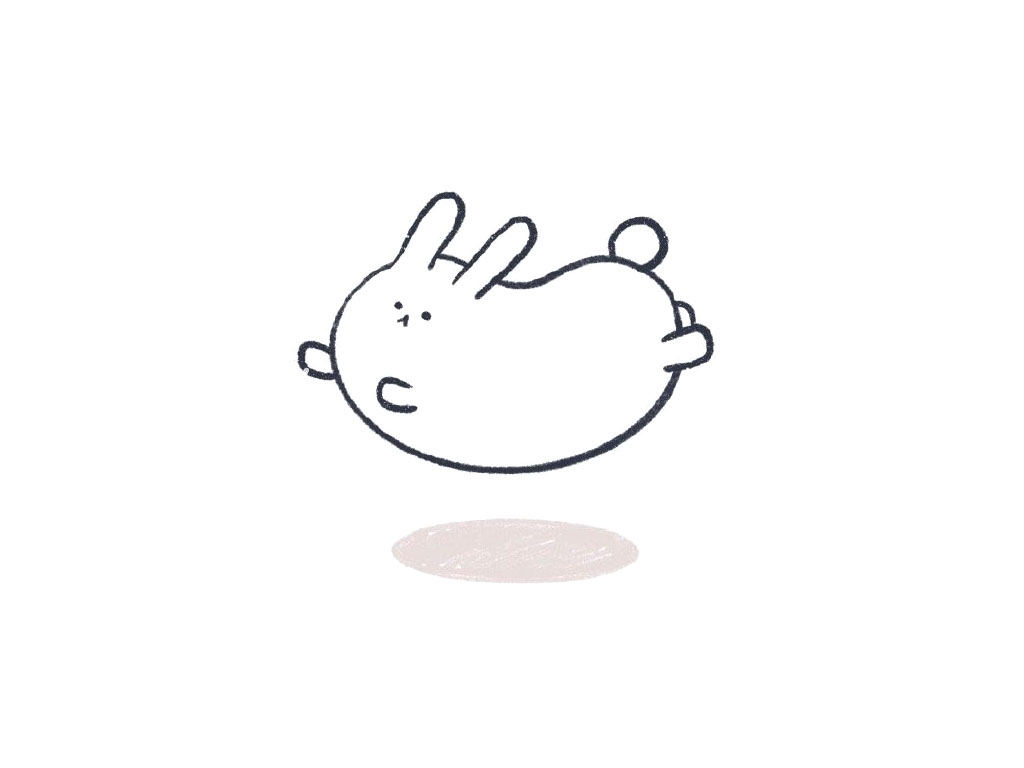 简单可爱的玉兔简笔画画法步骤-图5