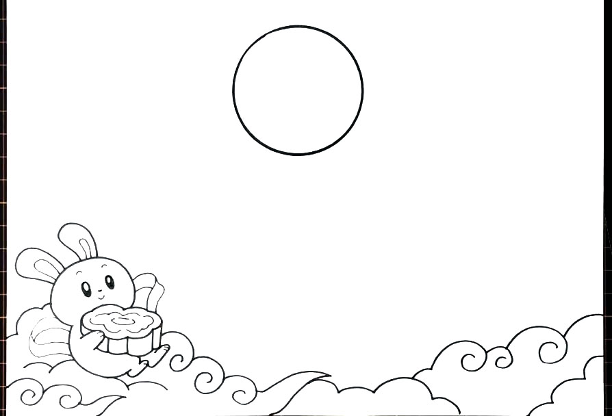 2020年中秋国庆手抄报图片-图2