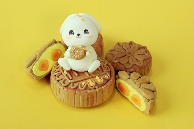 儿童粘土DIY教程 玉兔吃月饼