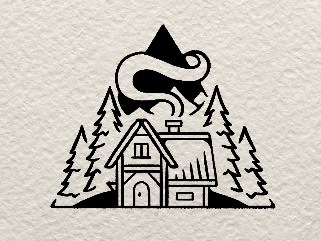 ins 风简笔画小别墅画法步骤-图8