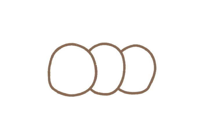 卡通小丸子简笔画画法步骤-图1