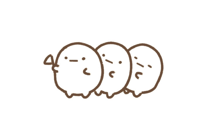 卡通小丸子简笔画画法步骤-图3