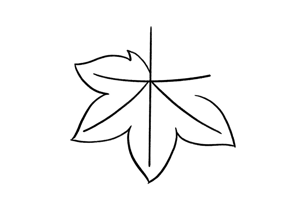 步骤5：相同的方法，画出另一侧页面的轮廓。