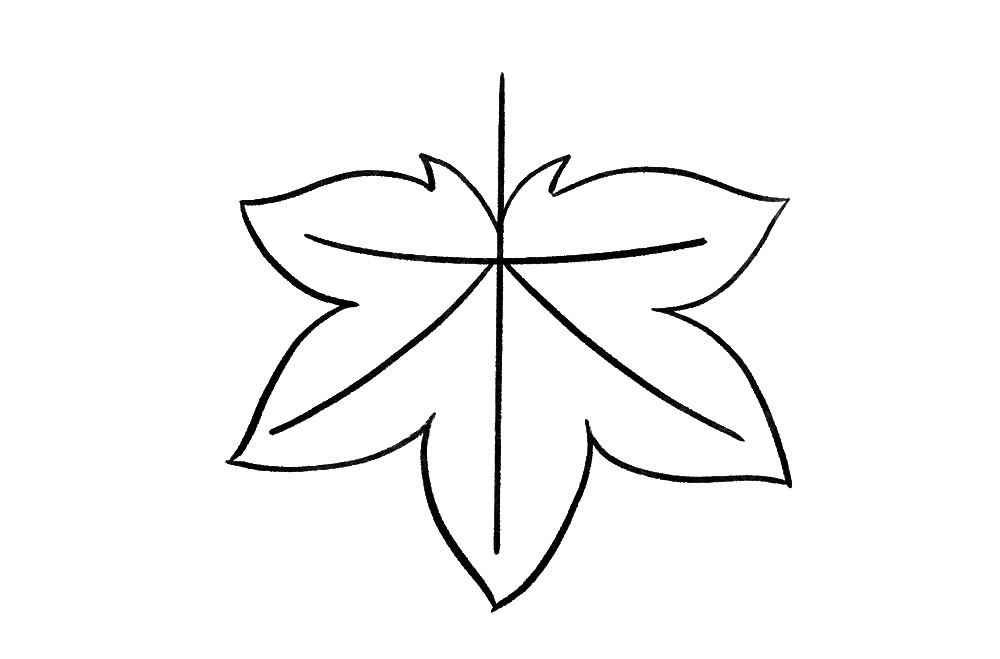 步骤6：最后一侧的叶片。