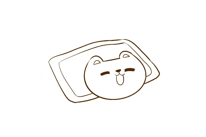 小猫的千姿百态 简单小猫简笔画教程3-图2