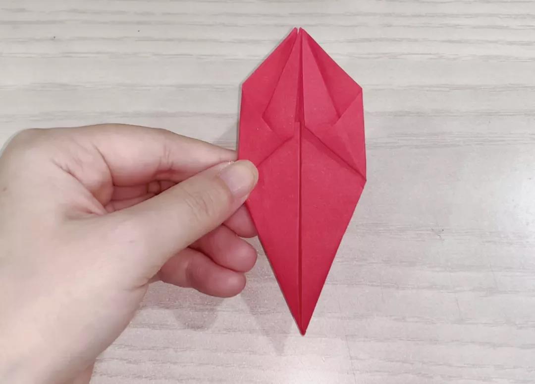 步骤5：反面同样的折法。