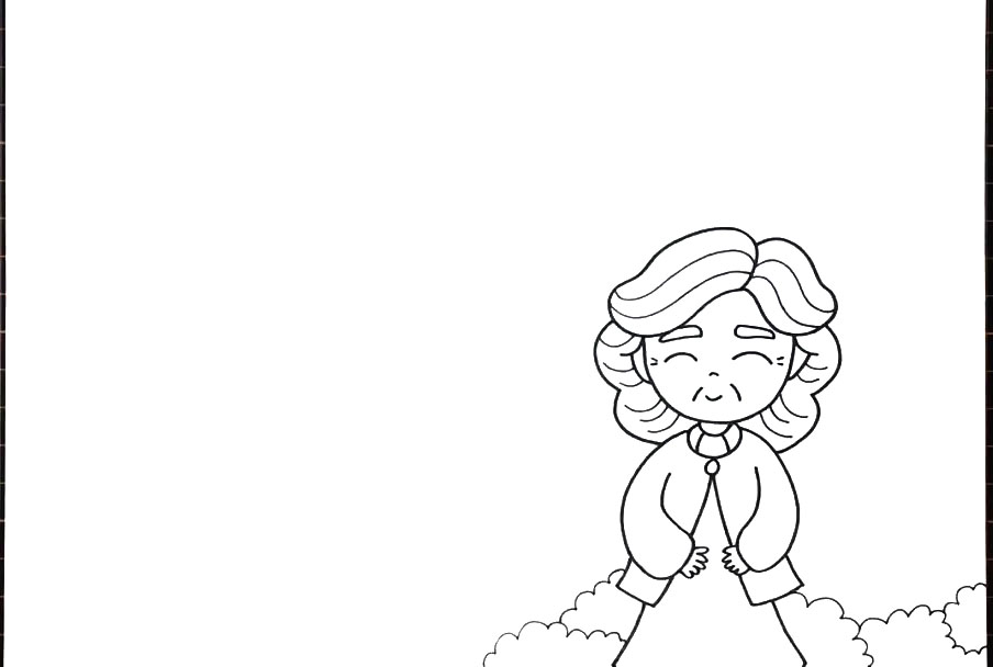 尊老进老-重阳节手抄报步骤图-图2