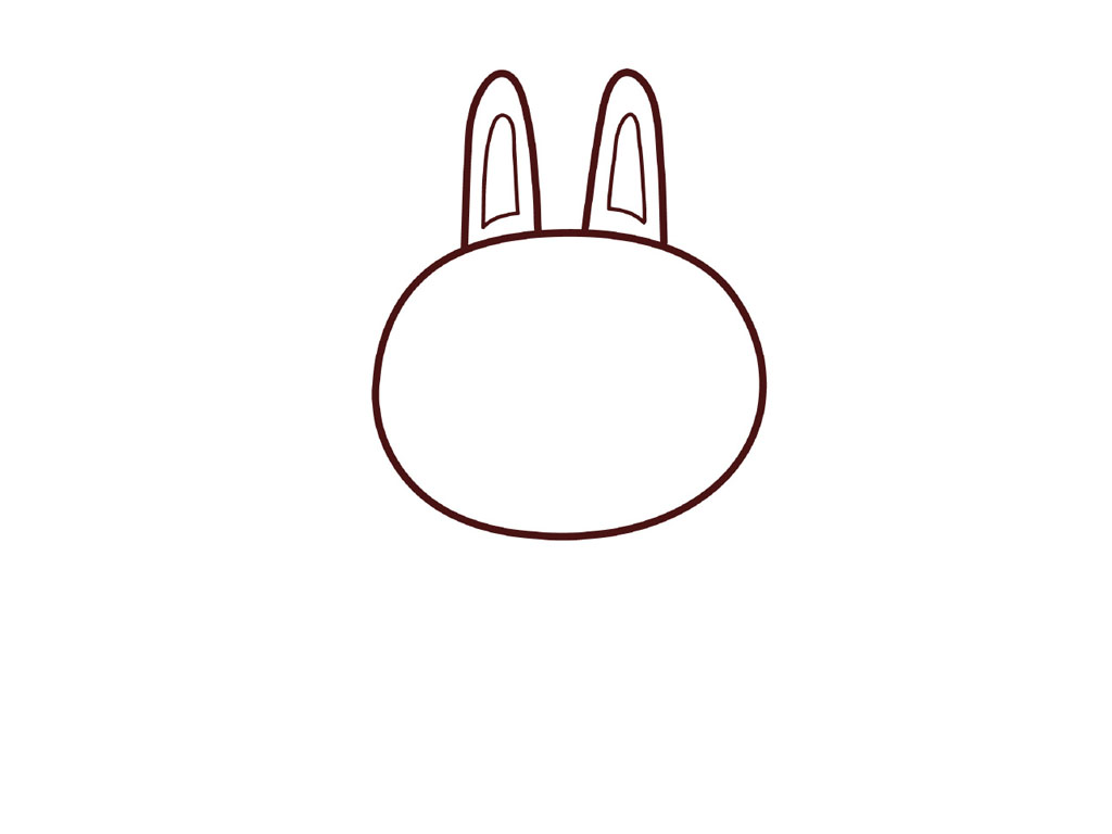 可妮兔的简笔画教程-图3