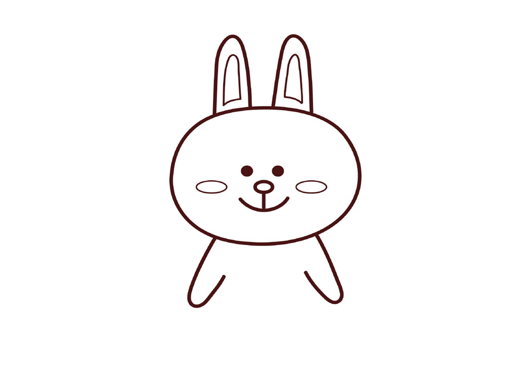 可妮兔的简笔画教程-图6