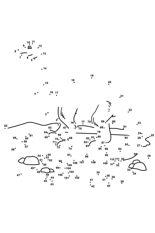 恐龙连线画图片素材