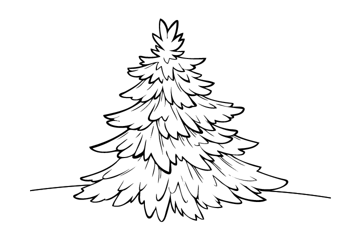 各种树木的画法-图1