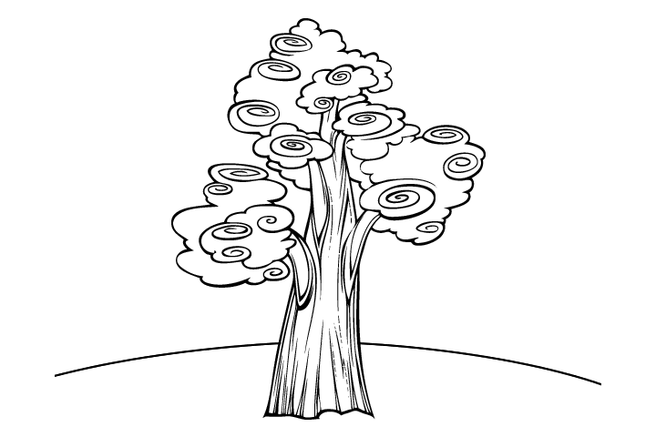 各种树木的画法-图2