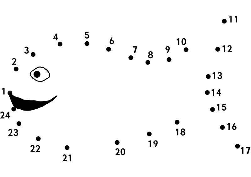鱼连线画图片素材