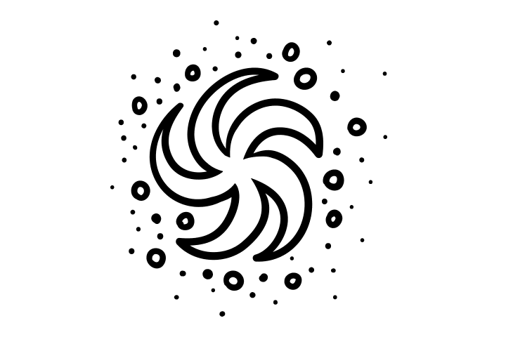 宇宙星球简笔画图片-图1