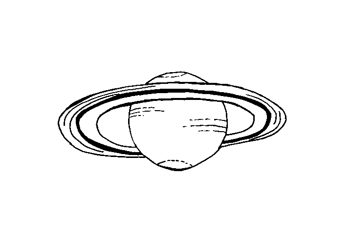 宇宙星球简笔画图片-图7