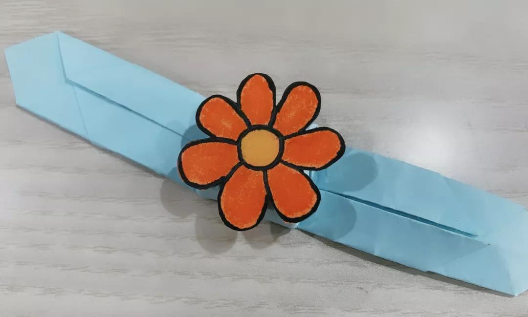 简单有趣的手表折纸教程