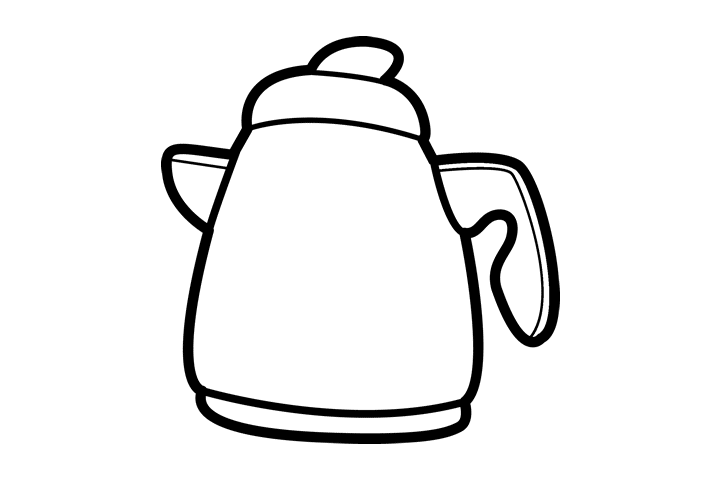 各种水壶简笔画的画法-图4