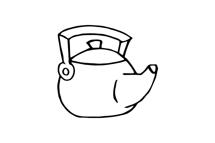 各种水壶简笔画的画法-图9