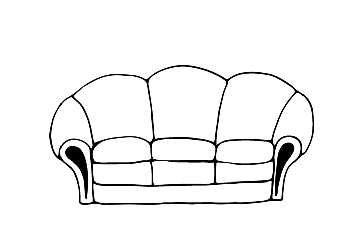 各种沙发的画法-图6