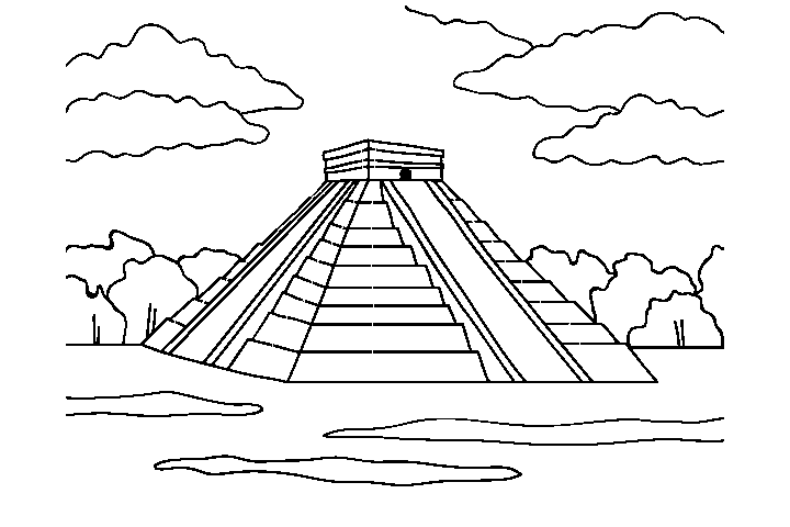 世界知名建筑简笔画图片-图7