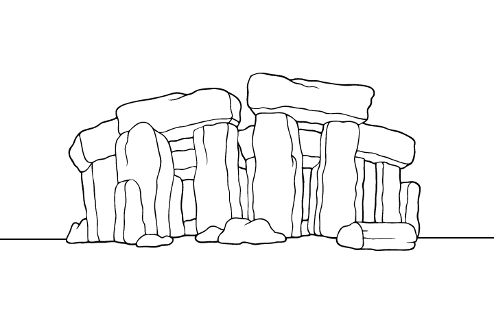 世界知名建筑简笔画图片-图8