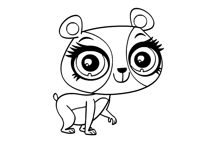 宠物商店简笔画图片-图3