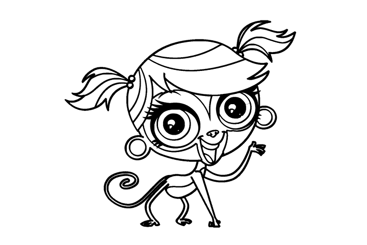 宠物商店简笔画图片-图2